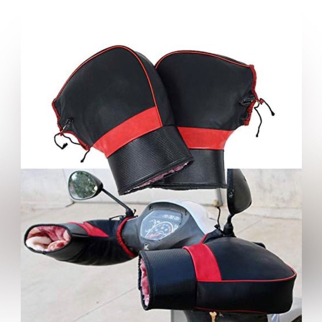 Handlebar Warmer Winter Motorcycle Bike Gloves